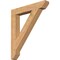 Ekena Millwork Traditional Slat Smooth Bracket, Western Red Cedar, 5 1/2"W x 38"D x 44"H BKT06X38X44TRA06SWR - alternate 1